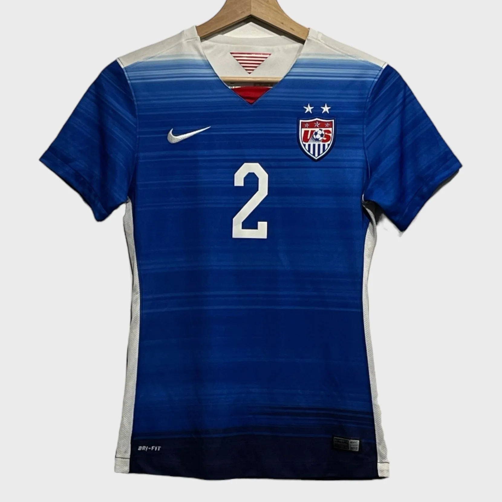 2015 Sidney Leroux USWNT US Soccer Away Jersey Women’s XS