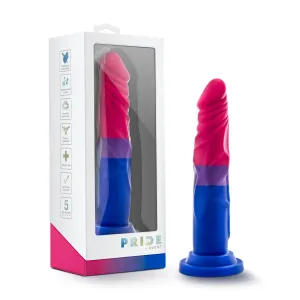 Avant By Blush® | Pride Love P8: Artisan 7 Inch Dildo with Suction Cup Base - Elegantly Made with Smooth Ultrasilk® Purio™ Silicone