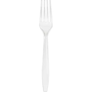 Bulk Clear Bulk Plastic Forks (600 per Case)