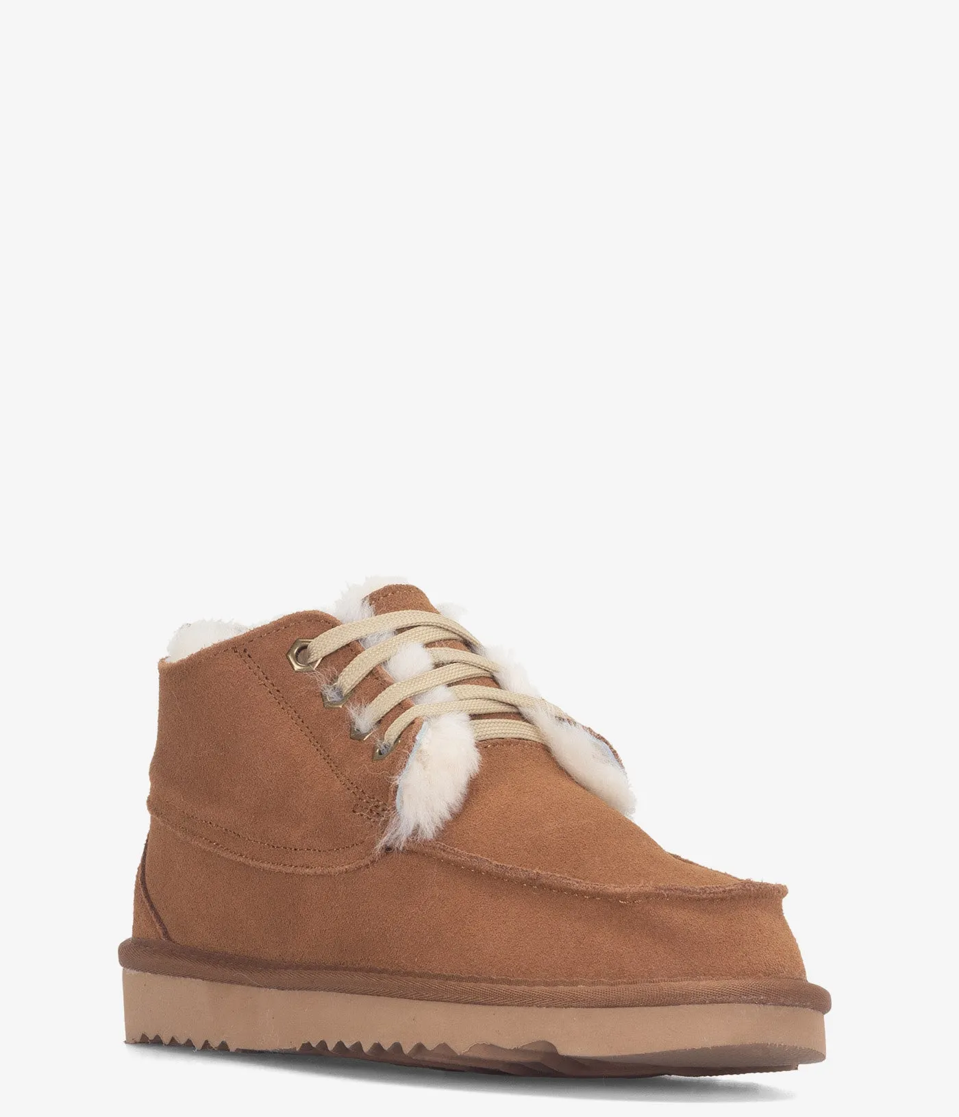 Burleigh Moc Toe Lace Chukka Boot - Women