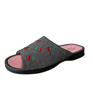 Garzon Negro Rojo Women's Slippers