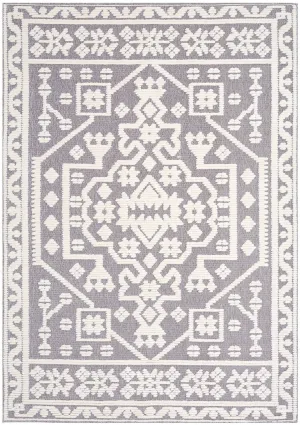 Lawson White and Grey Rug