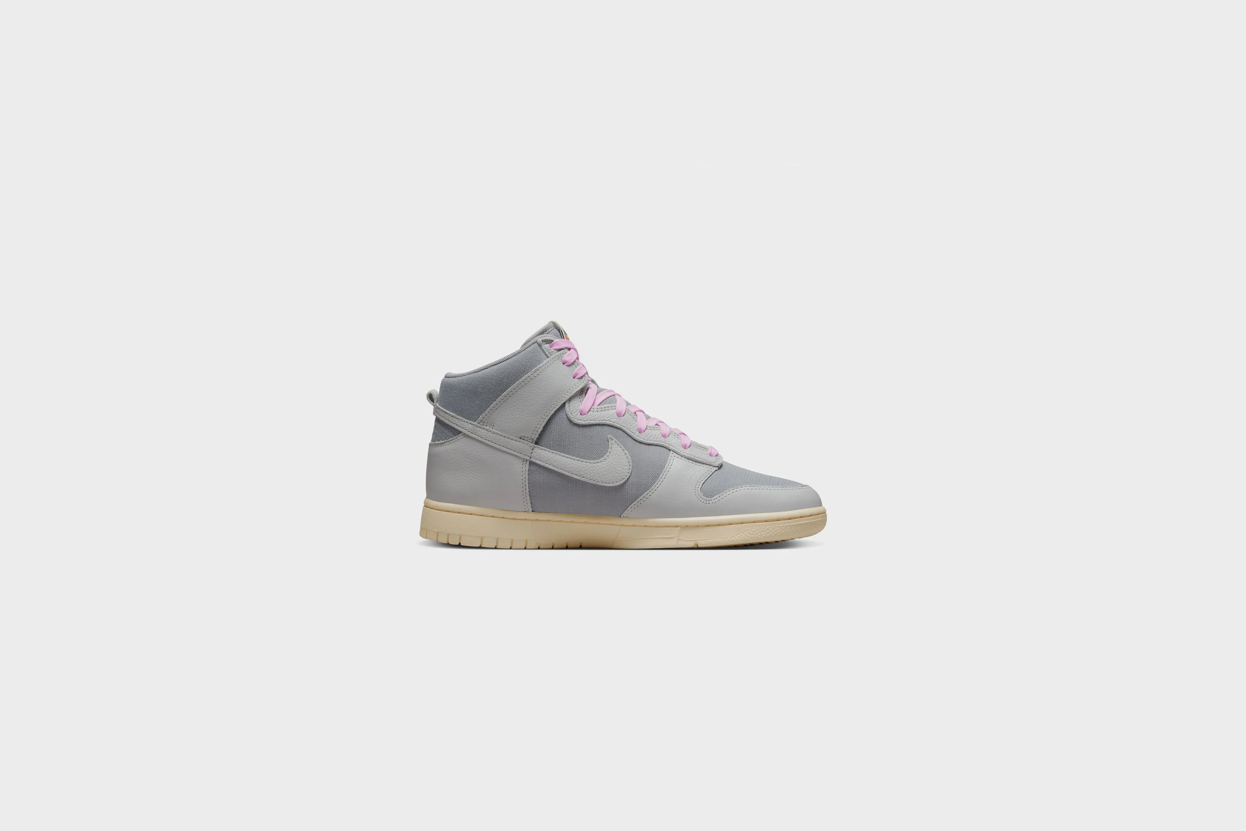 Nike Dunk Hi Retro PRM (LT Smoke Grey/Grey Fog-Sail)