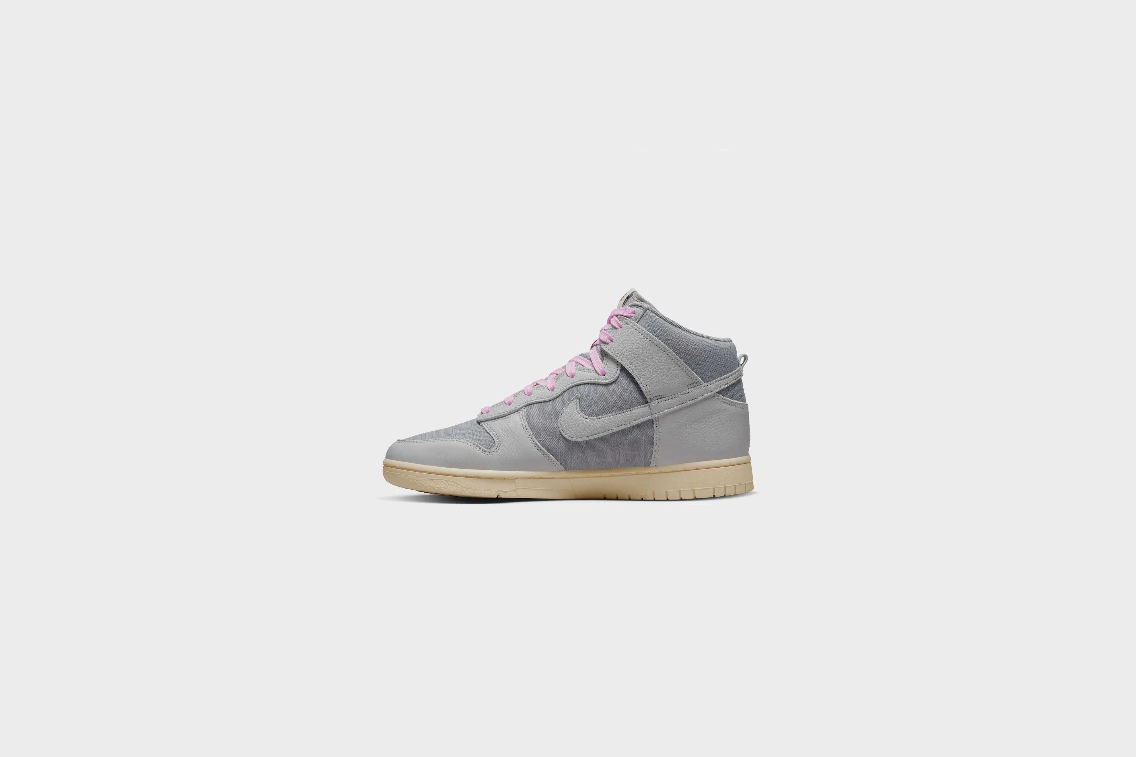 Nike Dunk Hi Retro PRM (LT Smoke Grey/Grey Fog-Sail)