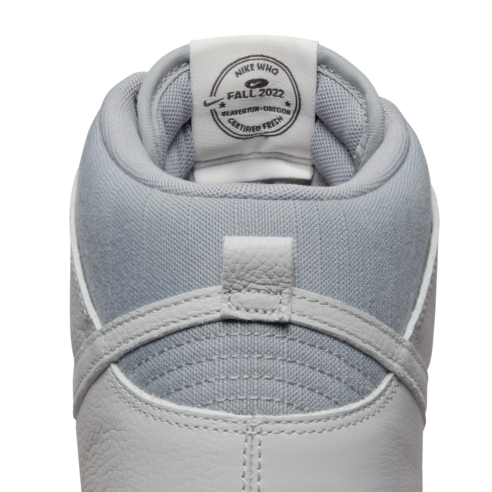 Nike Dunk Hi Retro PRM (LT Smoke Grey/Grey Fog-Sail)