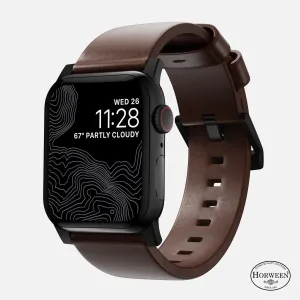 Nomad Modern Leather Apple Watch Band 44/45/49mm