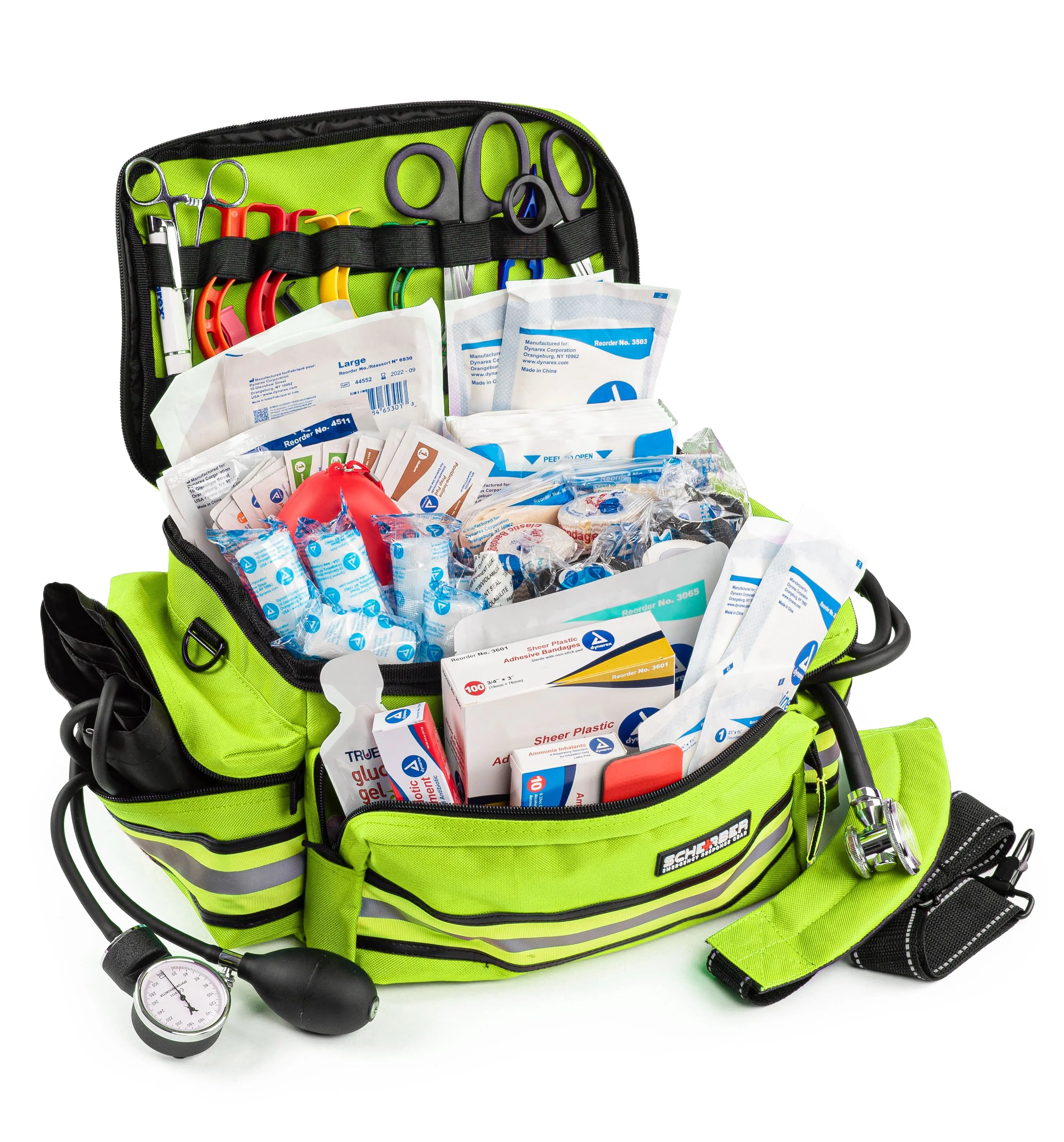 Scherber Basic First Responder Trauma Kit - Fully Stocked