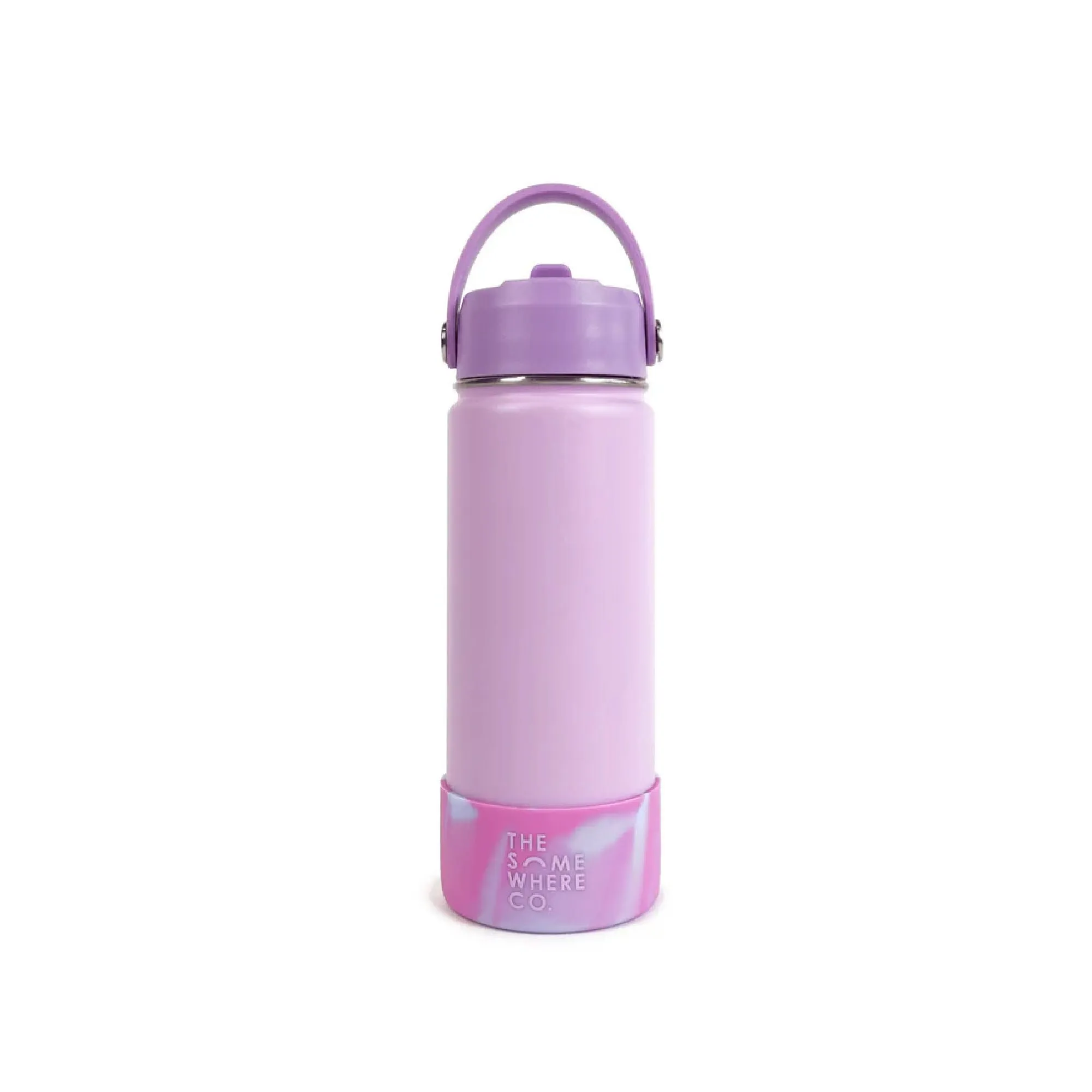 The Somewhere Co. Insulated Drink Bottle - 500ml - Lavender Swirl