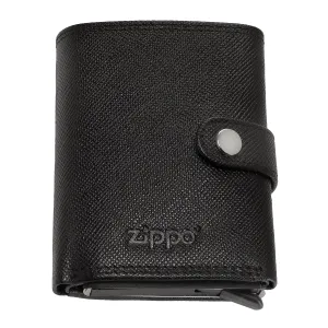 ZIPPO WALLET SAFFIANO FLIP TRI